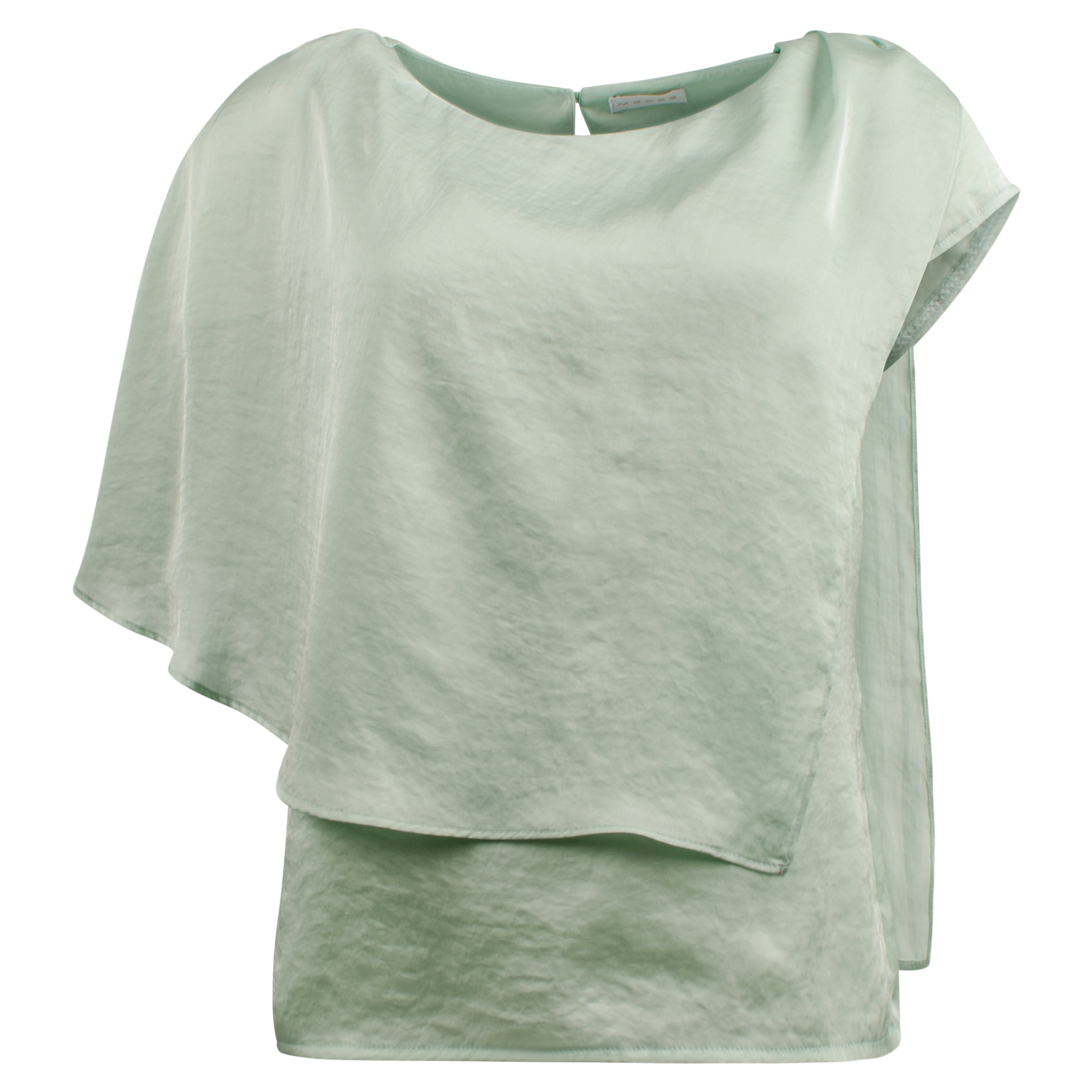 Bluse-Uni-Waschseide