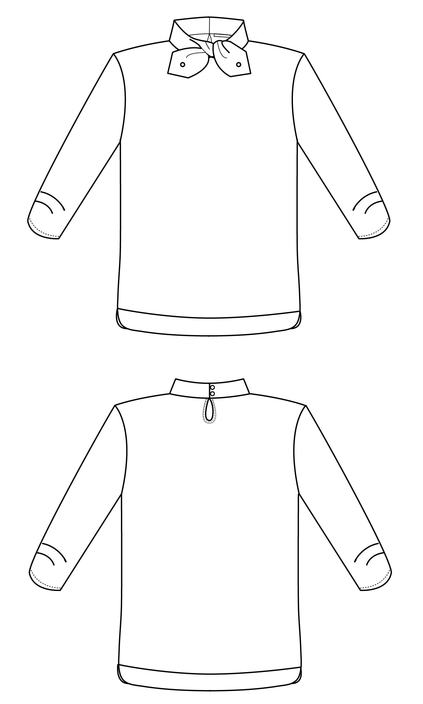 Bluse-Waschseide
