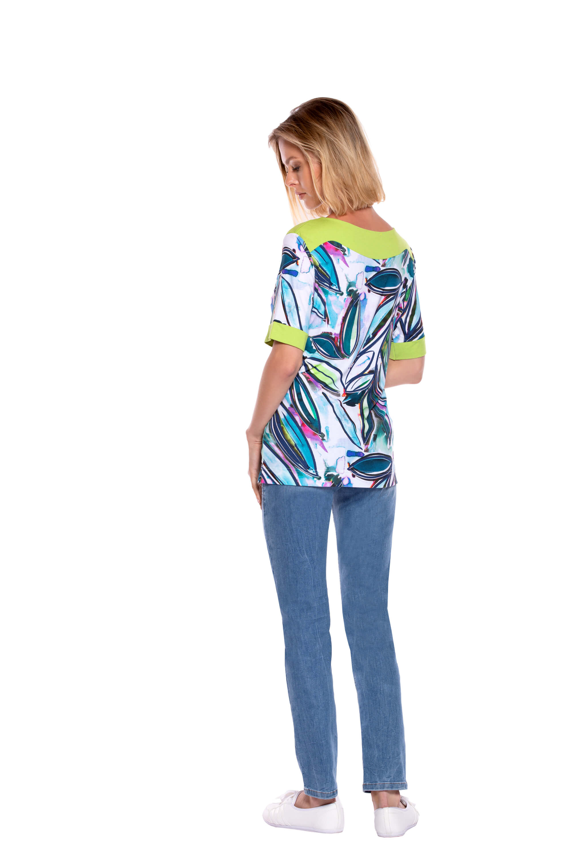 Shirt-Blaetterdruck