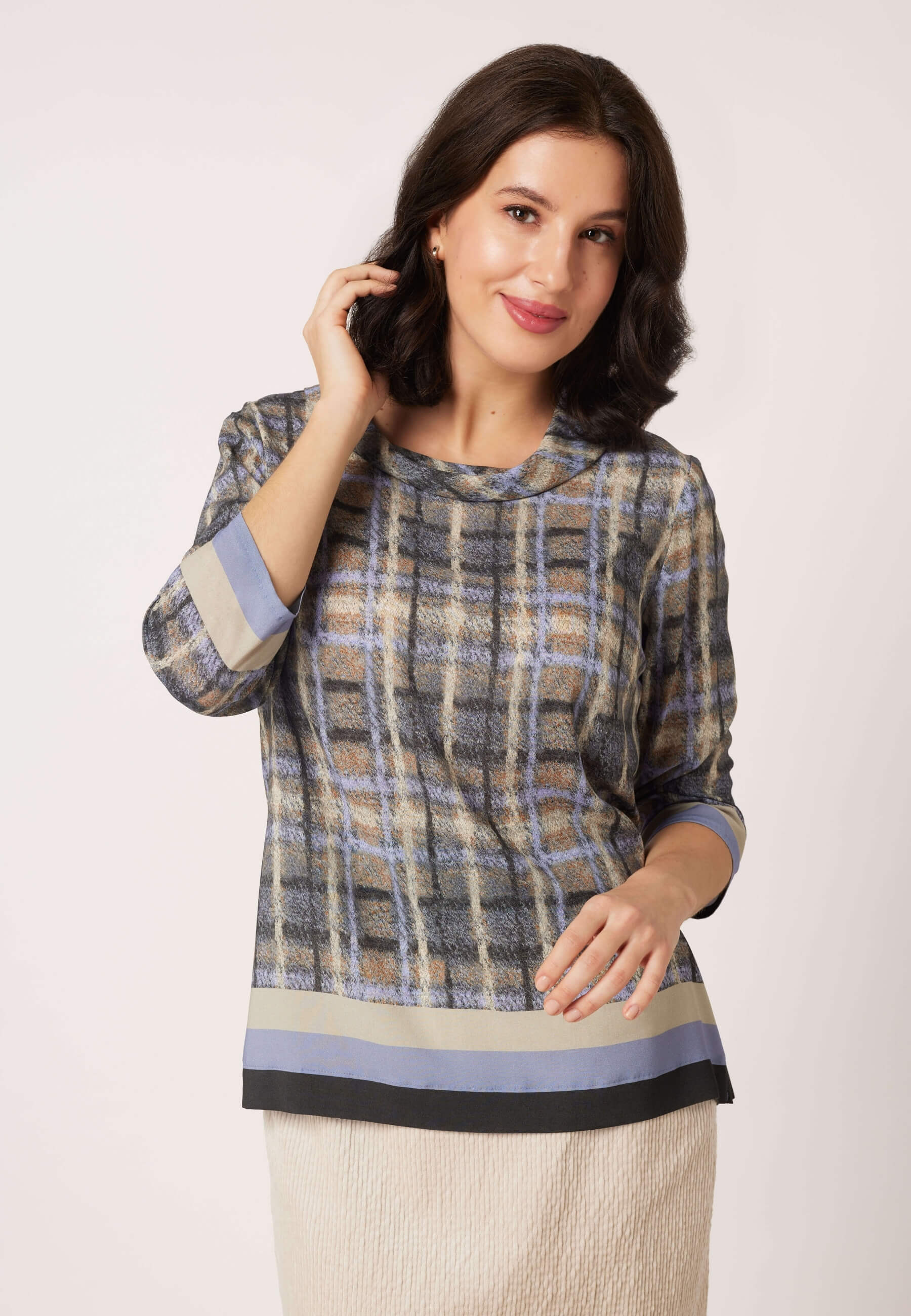 Bluse-Karodruck