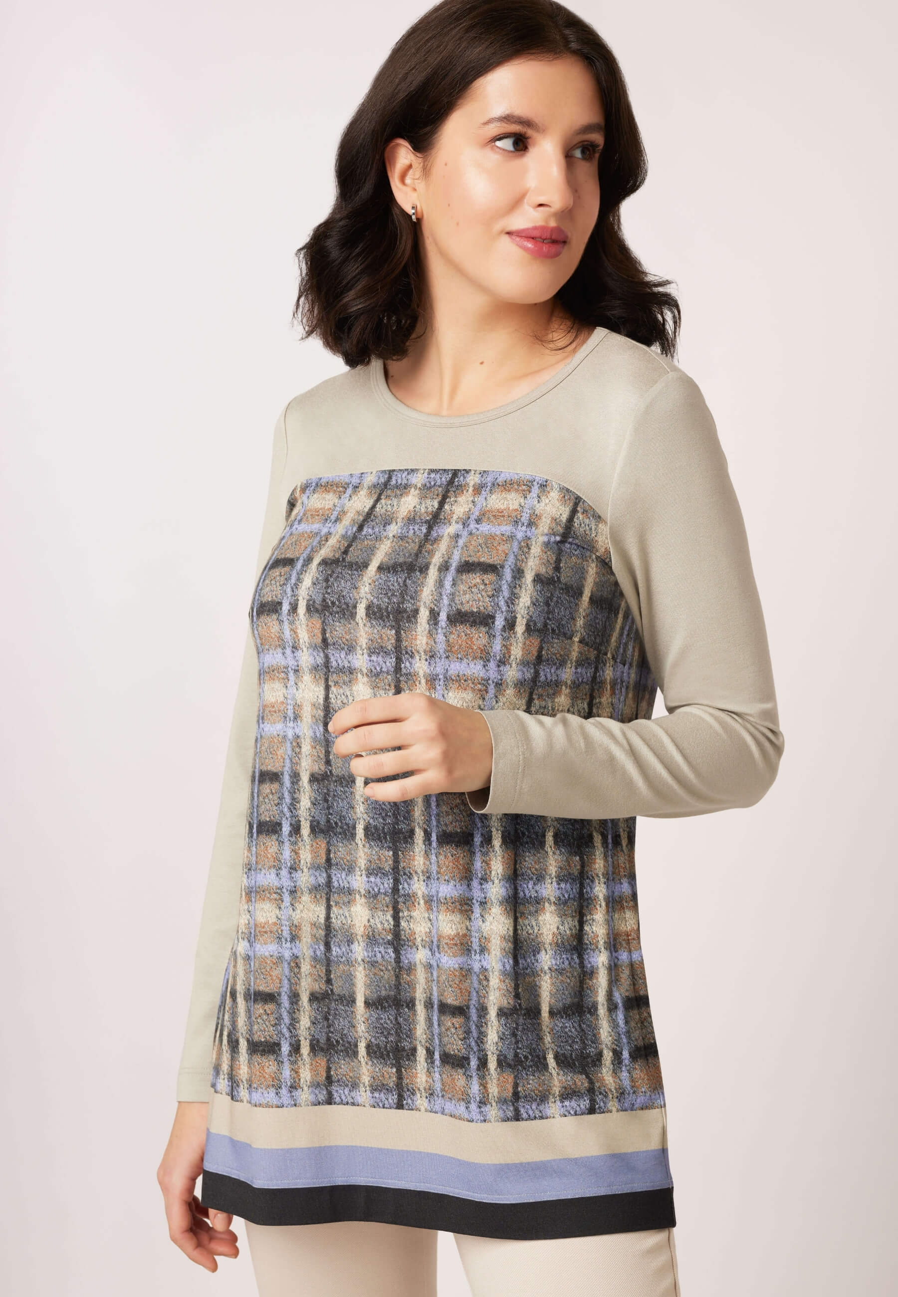 Longshirt-Karo