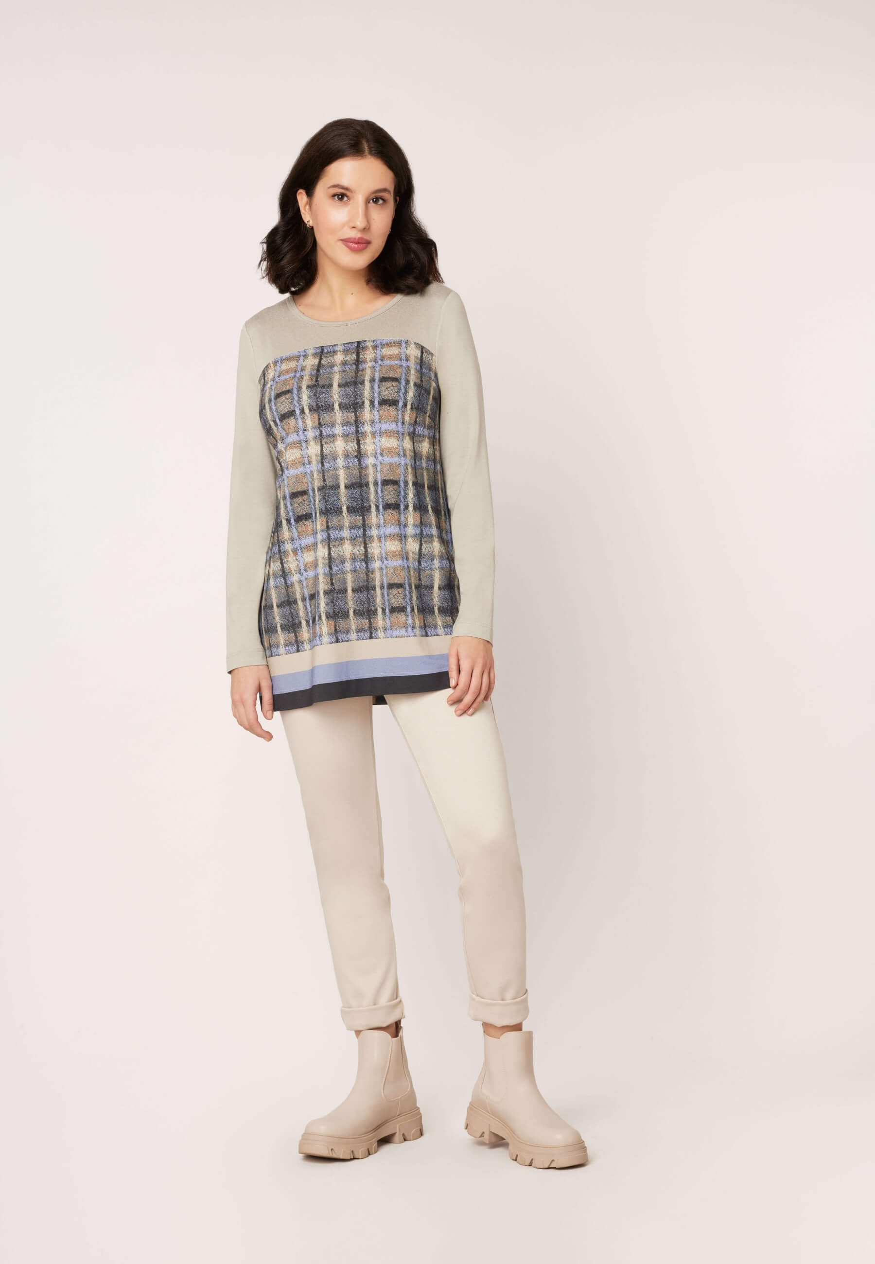Longshirt-Karo