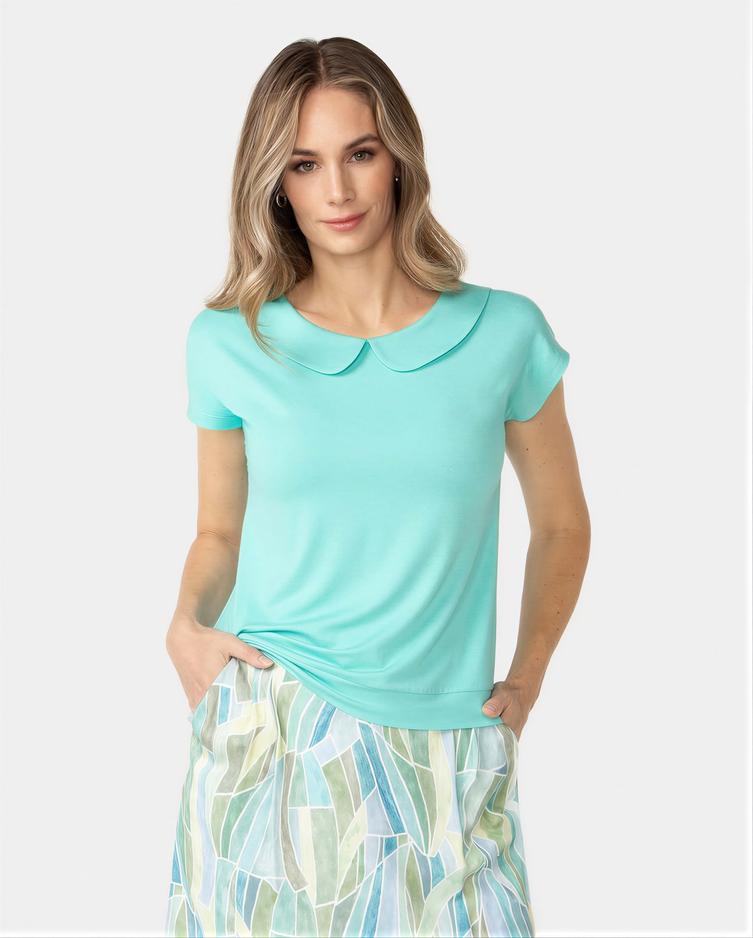 Shirt-Bubikragen