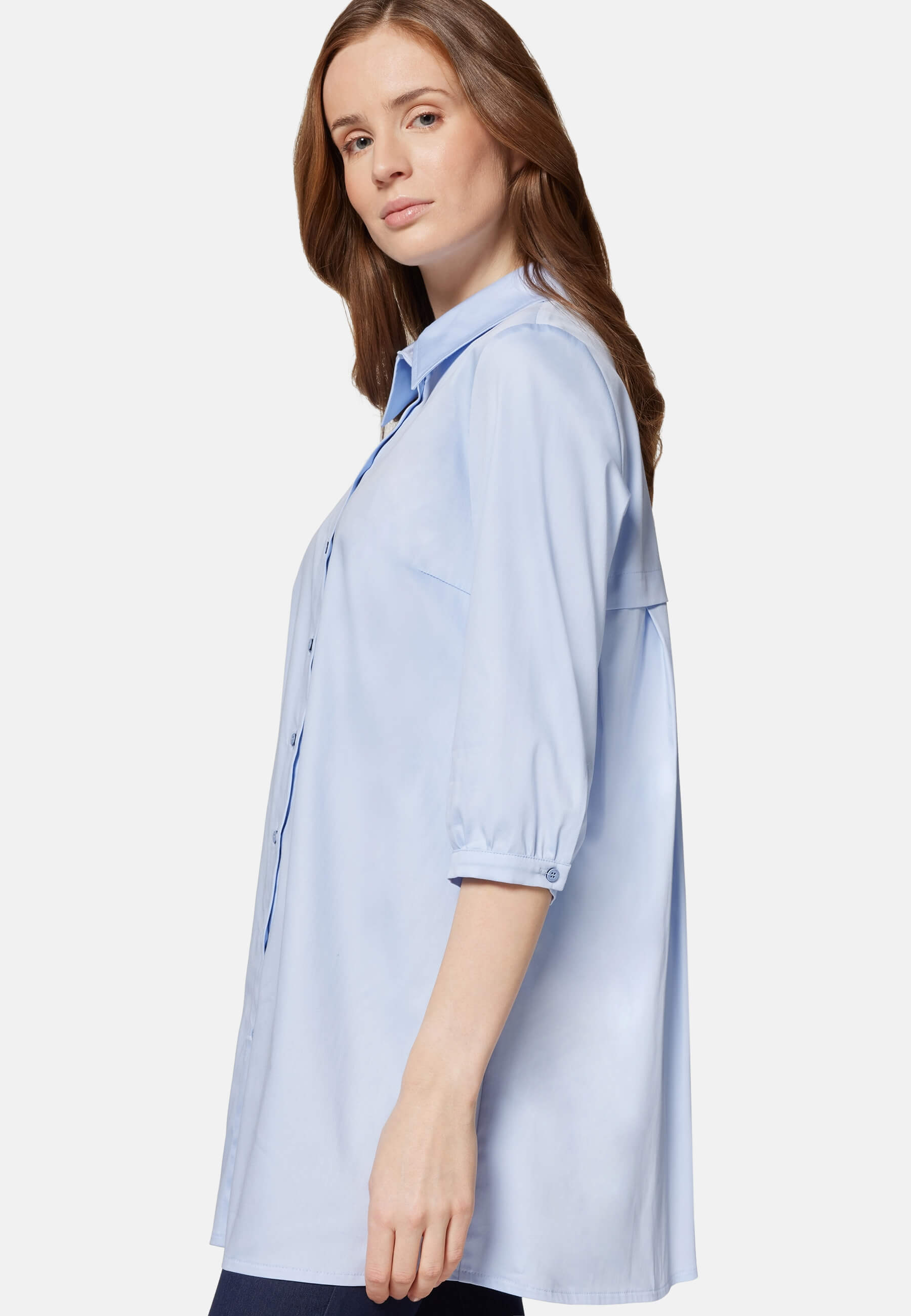 Longbluse-Uni