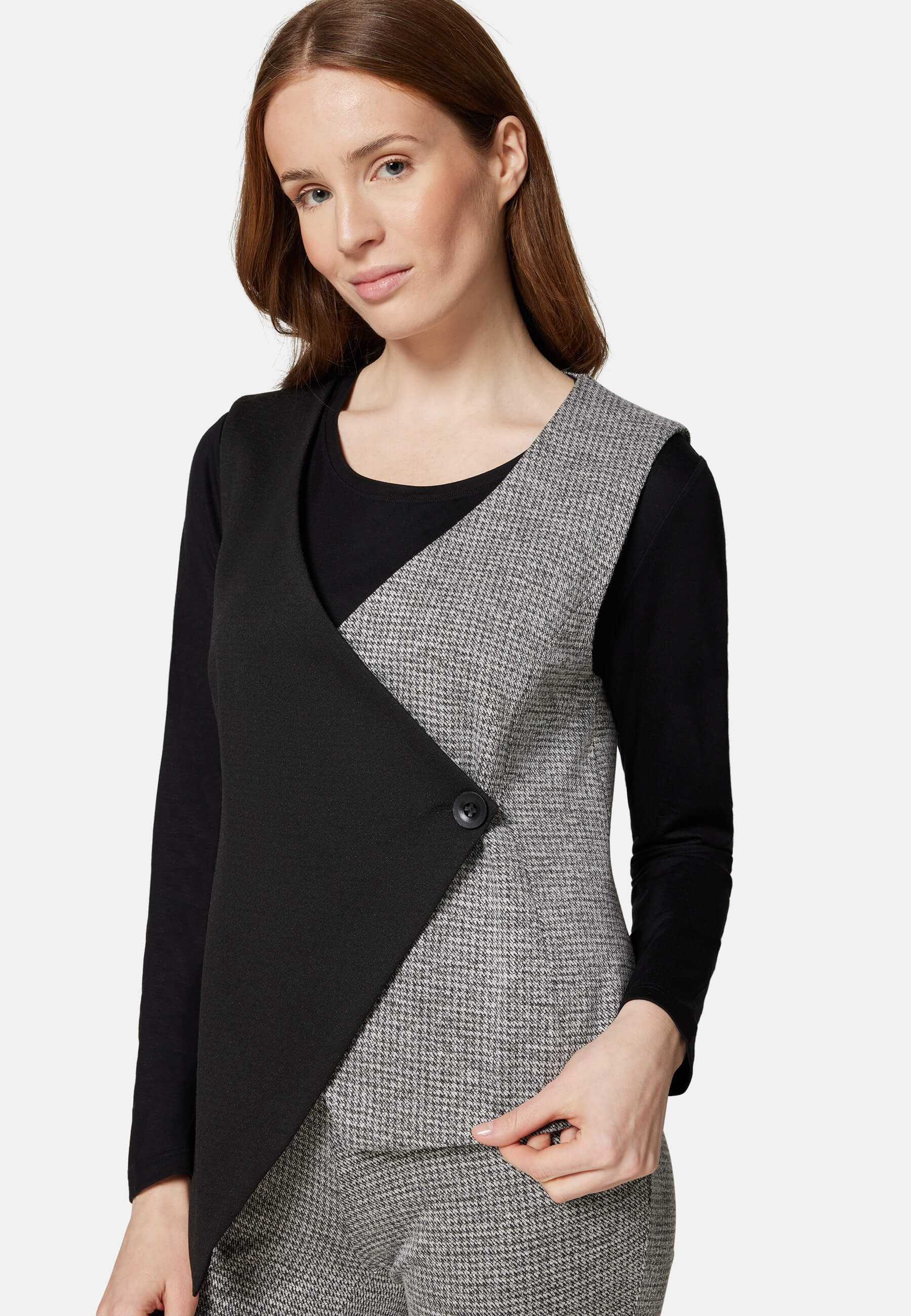 Shirt-Uni-Rundhals