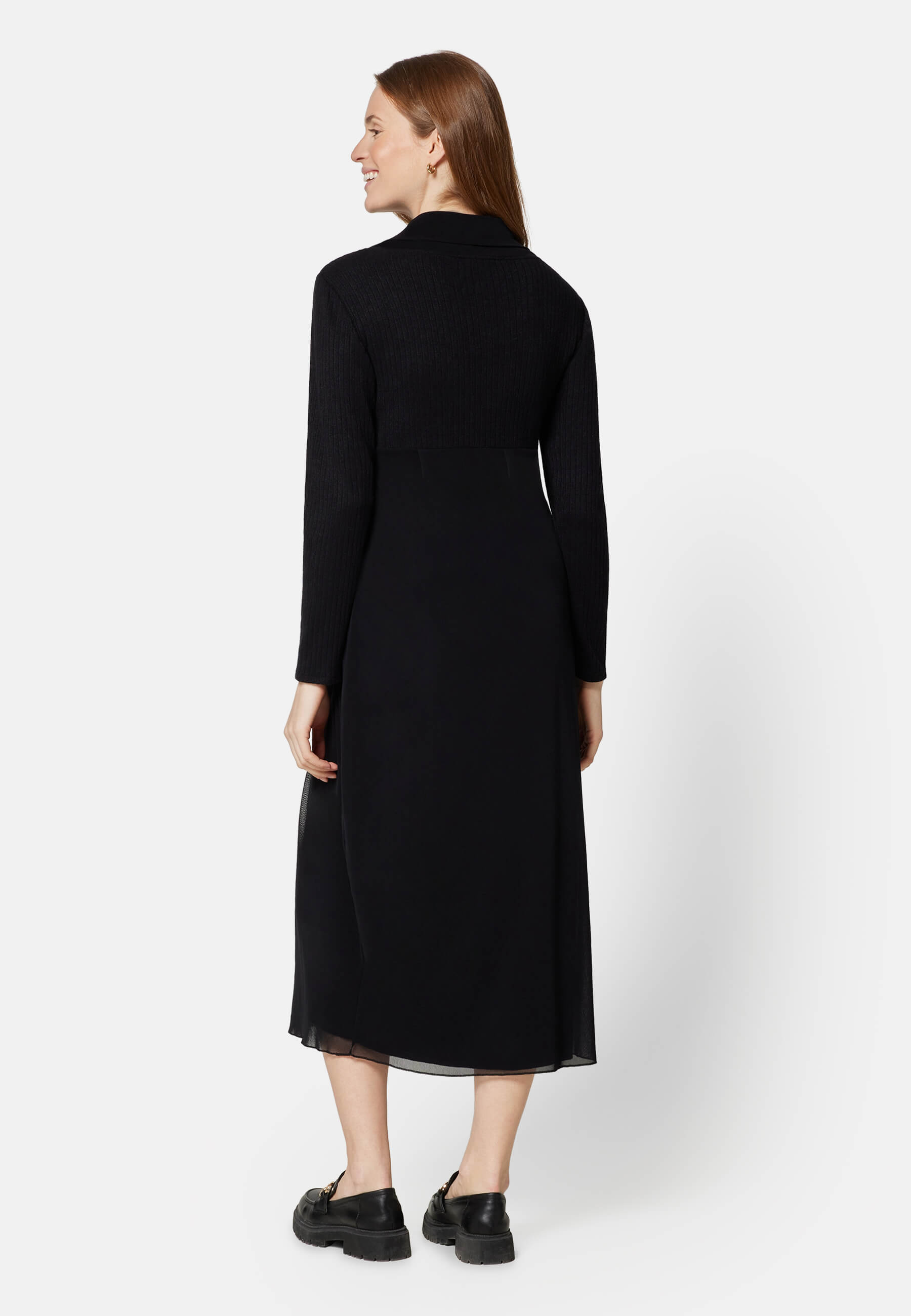 Strickkleid-Tuell