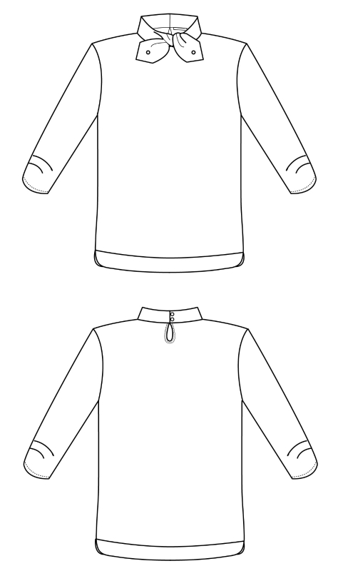 Bluse-Waschseide