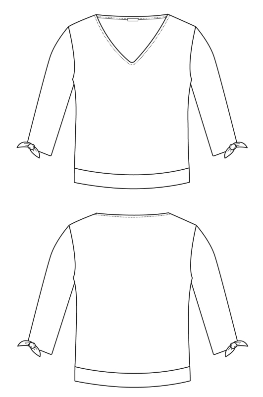 Knoten-Shirt