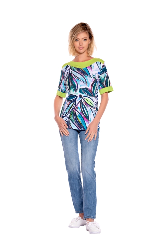 Shirt-Blaetterdruck