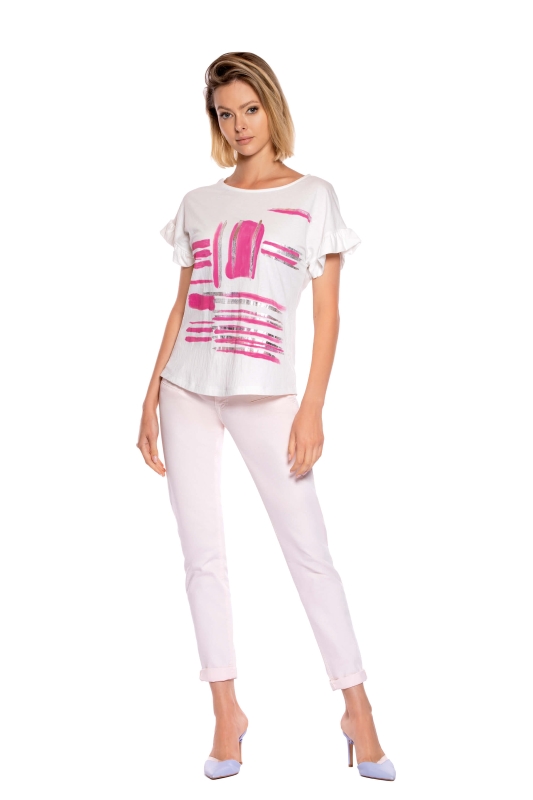 Shirt-Druck-Streifen