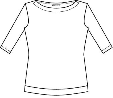 Shirt-Uni-3-4-Arm