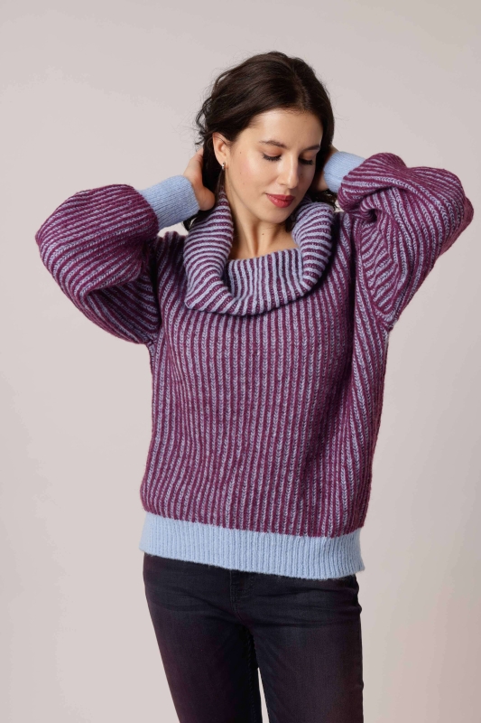 Pullover-Bi-Color