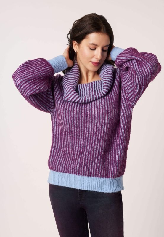 Pullover-Bi-Color