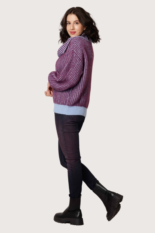 Pullover-Bi-Color