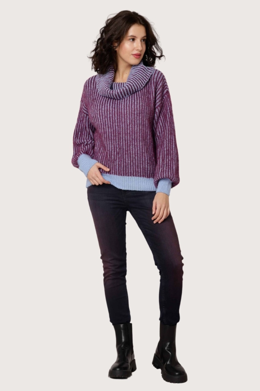 Pullover-Bi-Color