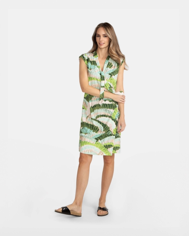 Kleid-Alloverdruck