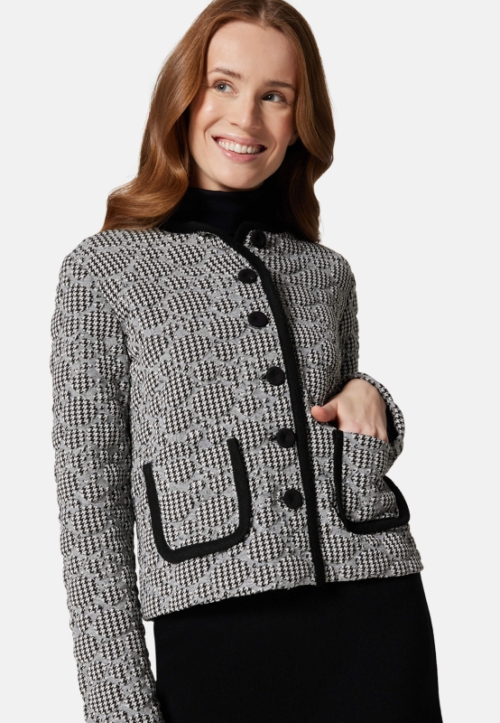 Jacquard-Jacke