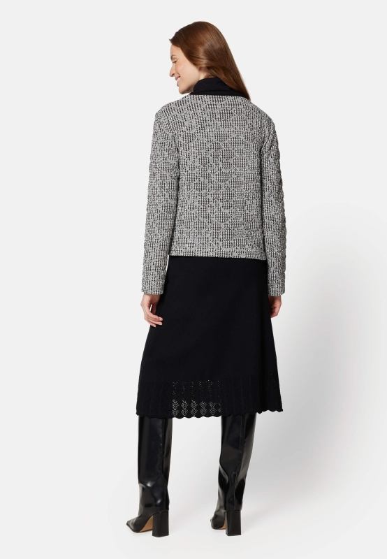 Jacquard-Jacke