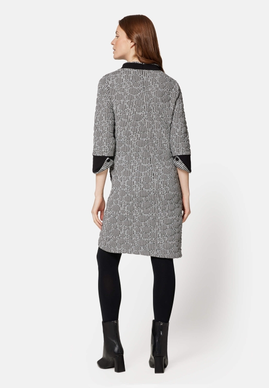 Jacquard-Kleid