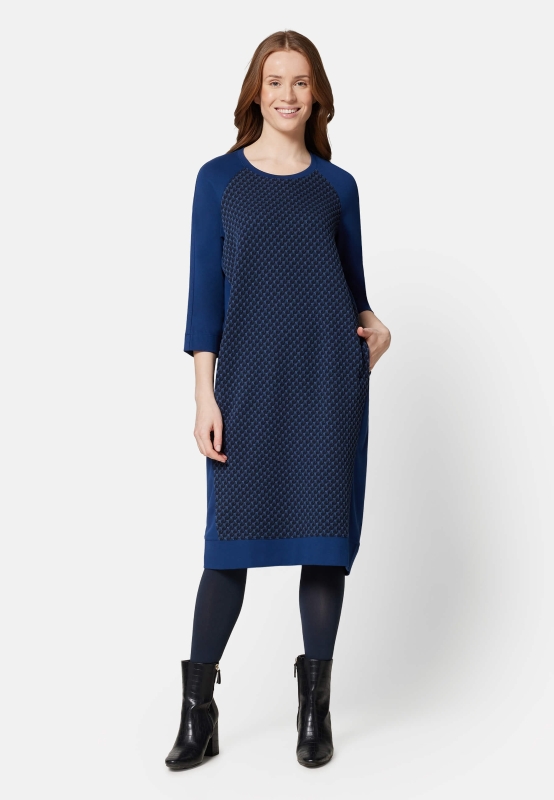 Kleid-Jacquard