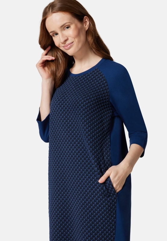 Kleid-Jacquard