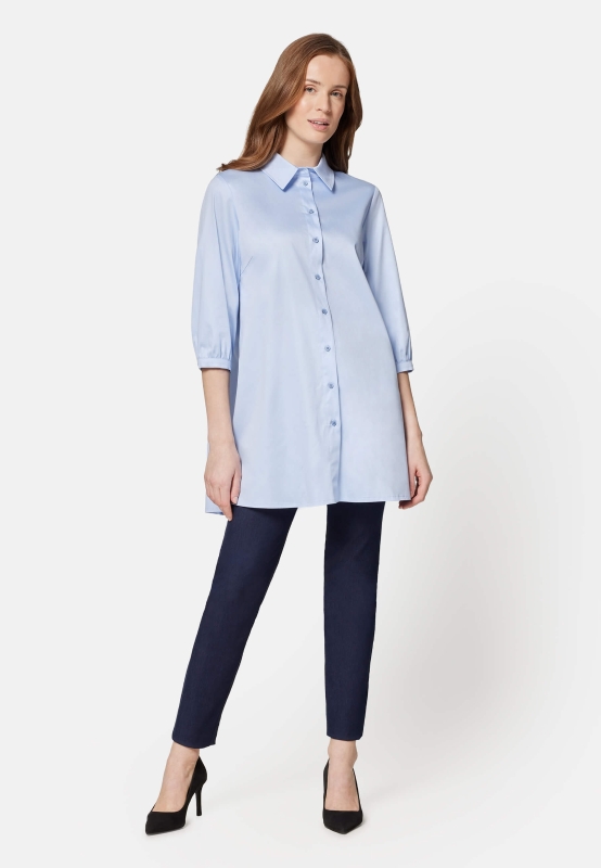 Longbluse-Uni