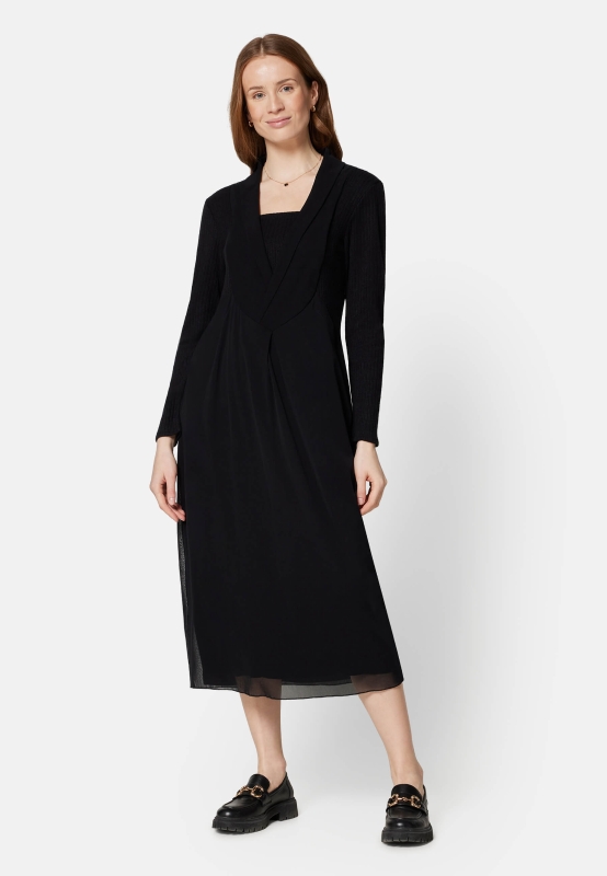 Strickkleid-Tuell