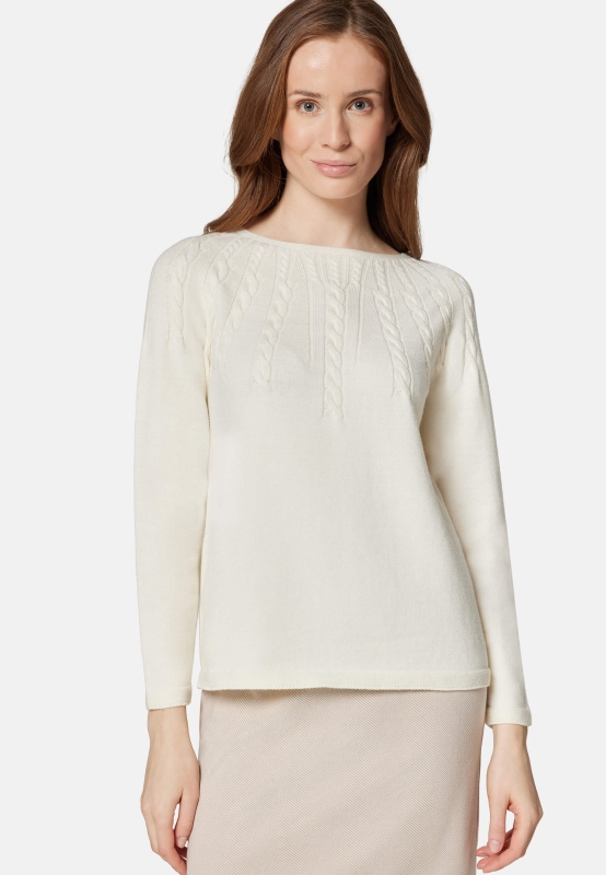 Strickpulli-Zopf