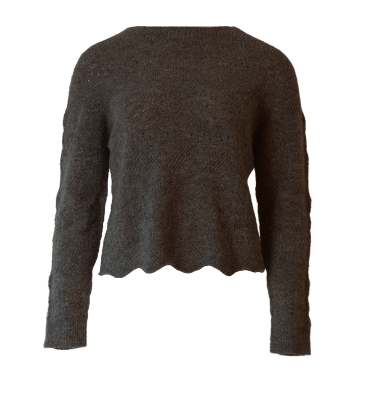 Musterstrick-Pulli